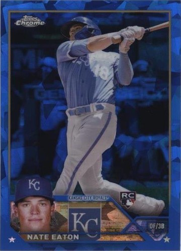 2023 Topps Chrome Sapphire Edition - Nate Eaton #557