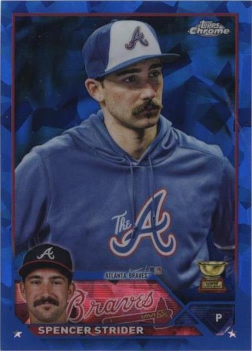 2023 Topps Chrome Sapphire Edition - Spencer Strider #602