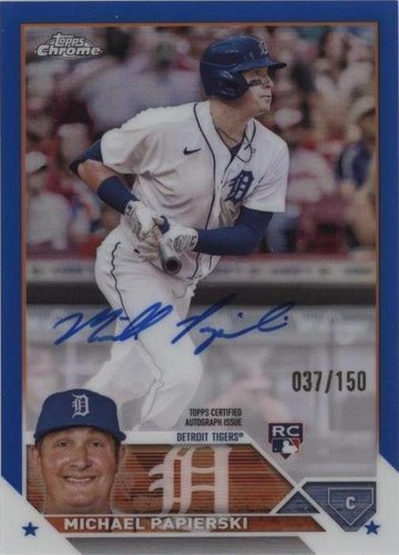 2023 Topps Chrome - Michael Papierski #RA-MPA