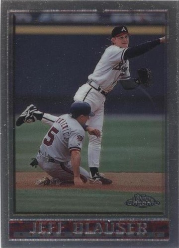 1998 Topps Chrome - Jeff Blauser #52