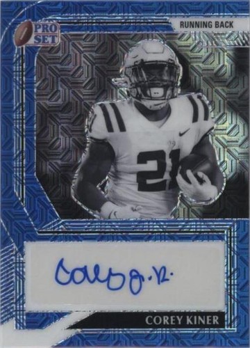 2022 Leaf Pro Set Metal Corey Kiner #BW-CK1
