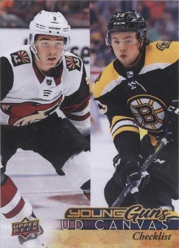 2017-18 Upper Deck - Charlie McAvoy Clayton Keller #C120