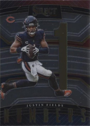 2022 Panini Select Justin Fields #SN-10