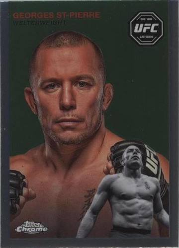 2024 Topps Chrome UFC - Georges St-Pierre #FFT-1