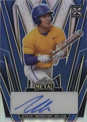 2024 Leaf Metal - Steve “Monster” Milam #BA-SM1