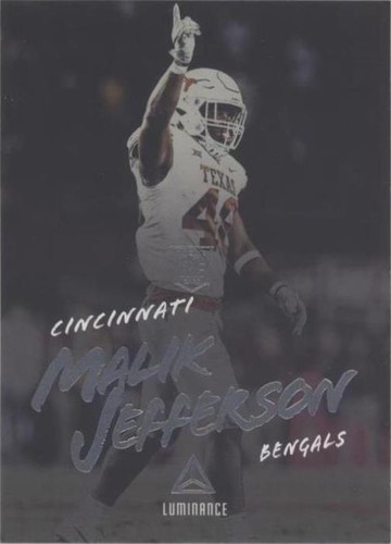 2018 Panini Luminance Malik Jefferson #163