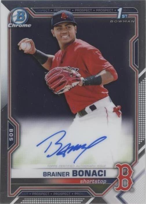 2021 Bowman - Brainer Bonaci #CPA-BB