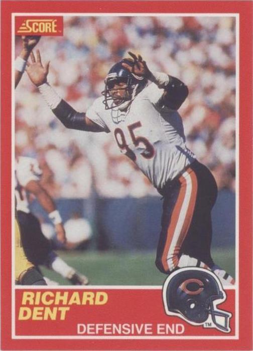 1989 Score Richard Dent #114