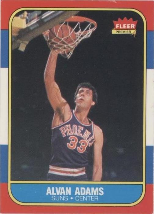 1986-87 Fleer - Alvan Adams #2