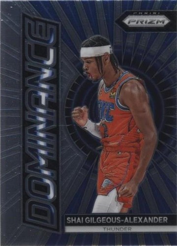 その他 Prizm Shai Gilgeous Alexander RC silver 2024-25 Panini Prizm SHAI GILGEOUS ALEXANDER DOMINANCE