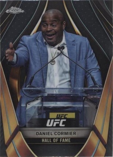 2024 Topps Chrome UFC - Daniel Cormier #EMB-1