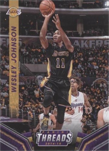 2014-15 Panini Threads - Wesley Johnson #196