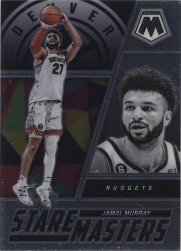 2022-23 Panini Mosaic Jamal Murray Gold Prizm 9/10 Denver