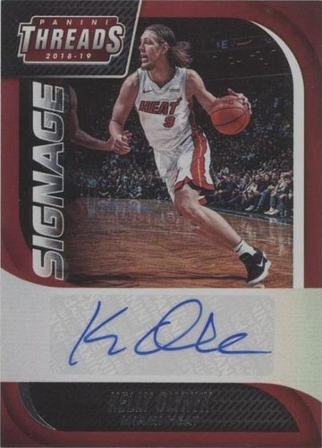 2018-19 Panini Threads - Kelly Olynyk #6