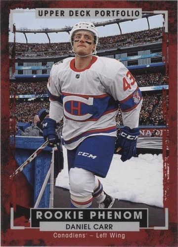 2015-16 Upper Deck Portfolio - Daniel Carr #246