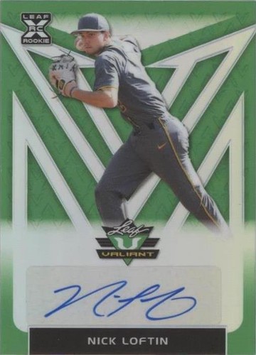 2020 Leaf Valiant - Nick Loftin #BA-NL1