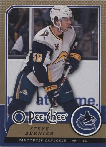 2008-09 O-Pee-Chee - Steve Bernier #449