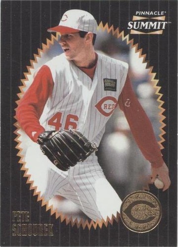 1996 Pinnacle Summit - Pete Schourek #42