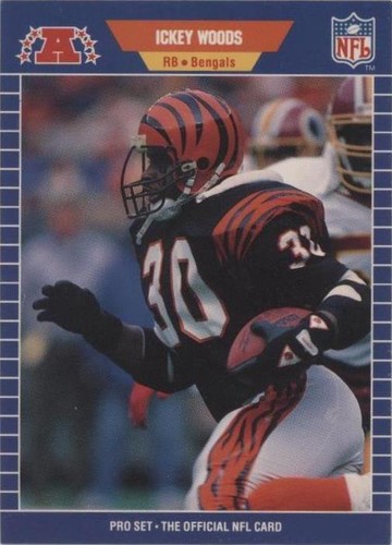 1989 Pro Set Ickey Woods #70