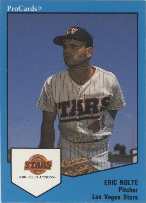 1989 ProCards Minor League Team Sets - Eric Nolte #12
