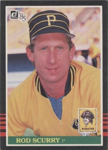 1985 Donruss - Rod Scurry #142