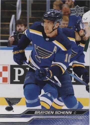 2023-24 Upper Deck Series 1 - Brayden Schenn #158