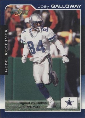 2000 Score Joey Galloway #50