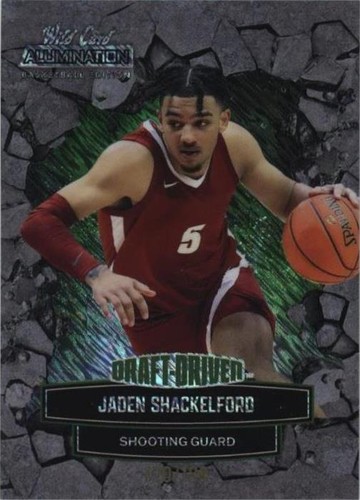 2021-22 Wild Card Alumination - Jaden Shackelford #DD-17