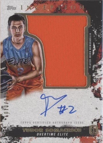 2021-22 Topps Inception OTE Overtime Elite - Tudor Somacescu #IAJPC-TSO