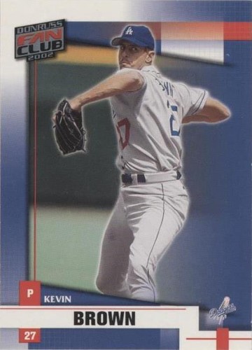 2002 Donruss Fan Club - Kevin Brown #85