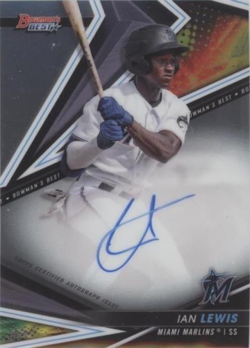 2022 Bowman's Best - Ian Lewis #B22-IL