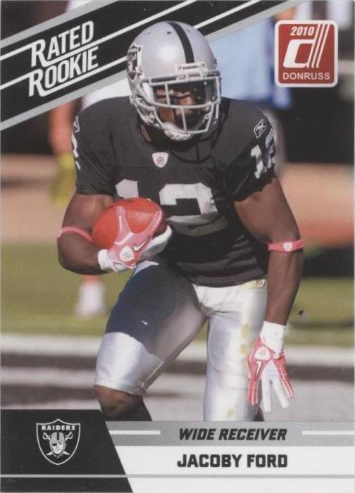 2010 Donruss Rated Rookie Jacoby Ford #43