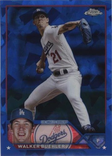 2023 Topps Chrome Sapphire Edition - Walker Buehler #391