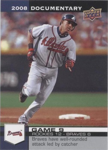 2008 Upper Deck Documentary - Yunel Escobar #29