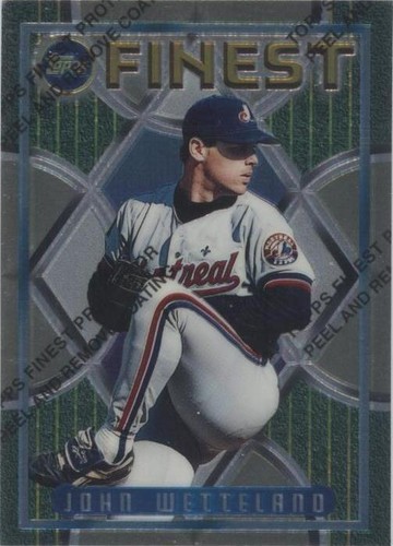 1995 Topps Finest - John Wetteland #81
