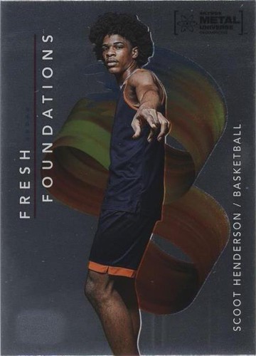 2022 Skybox Metal Universe Champions - Scoot Henderson #FF23