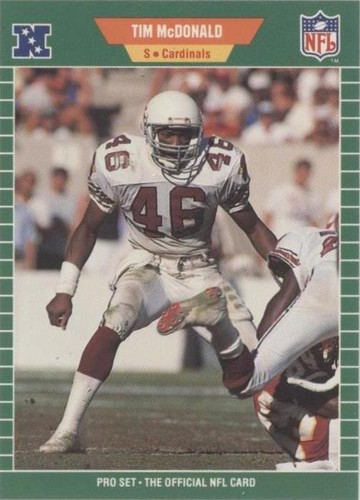 1989 Pro Set Tim McDonald #329