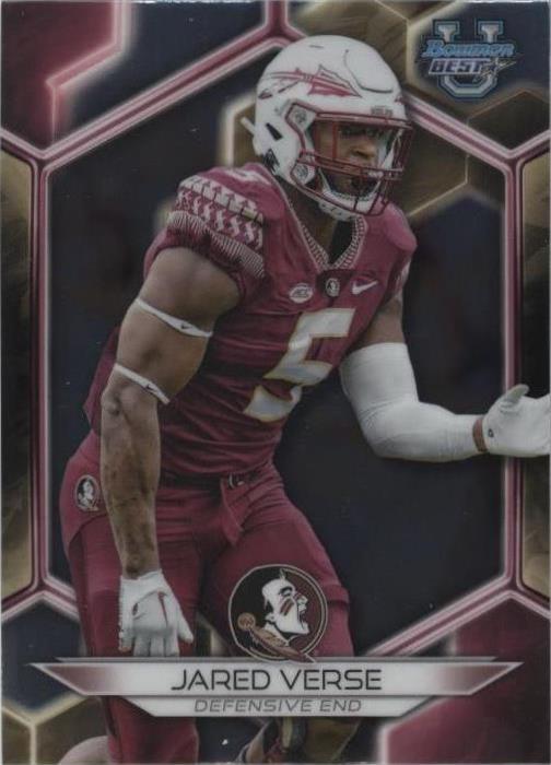 2023 Bowman's Best University Jared Verse #57
