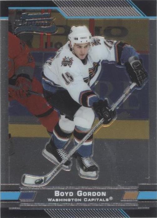 2003-04 Bowman Chrome Draft Picks & Prospects - Boyd Gordon #119