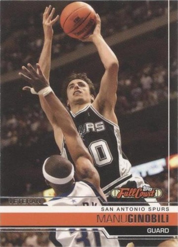 2006-07 Topps Full Court - Manu Ginobili #8