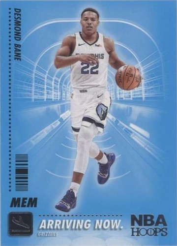 Desmond Bane RC Auto PSA 9 MINT, 2020-21 Hoops Rookie Ink #48