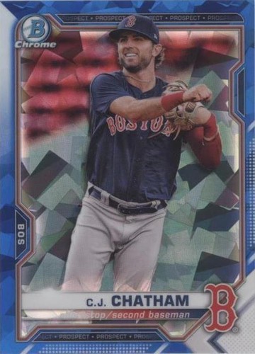 2021 Bowman Sapphire Edition - C.J. Chatham #BCP-113