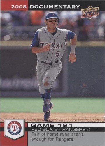 2008 Upper Deck Documentary - Ian Kinsler #3624