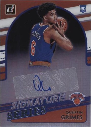 2021-22 Panini Donruss - Quentin Grimes #SS-QGR