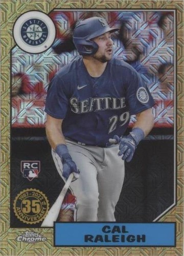 2022 Topps Series 1 - Cal Raleigh #T87C-16