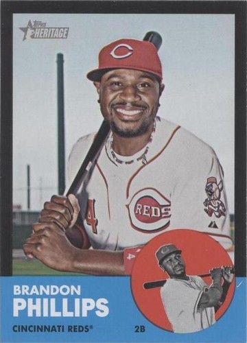 2012 Topps Heritage - Brandon Phillips #HP84