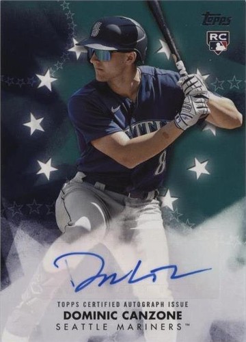 2024 Topps Series 1 Dominic Canzone Rookie Lot x7 Seattle