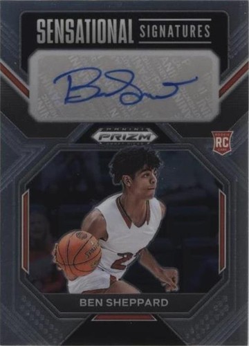 2023 Panini Prizm Draft Picks - Ben Sheppard #SS-BEN