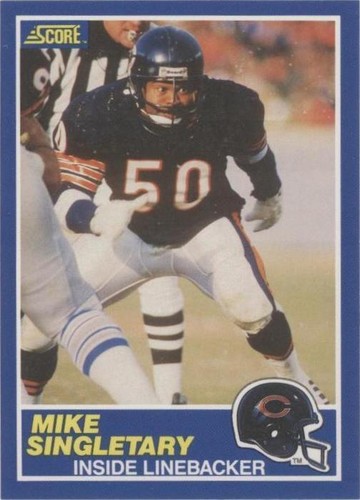 1989 Score Mike Singletary #50