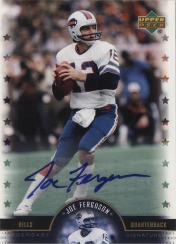 2005 Upper Deck NFL Legends Joe Ferguson #LS-JF
